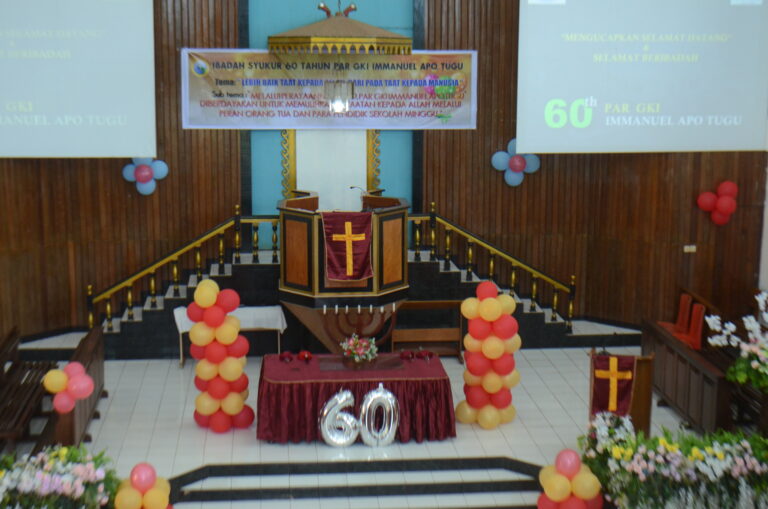 60 Tahun GKI Immanuel APO Tugu