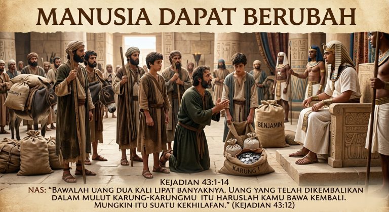 Manusia dapat berubah