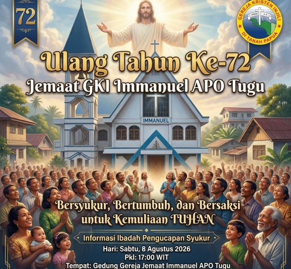Flayer HUT GIAT ke 72 tahun 2026